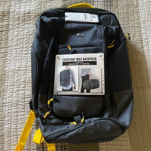 solo backpack to duffel